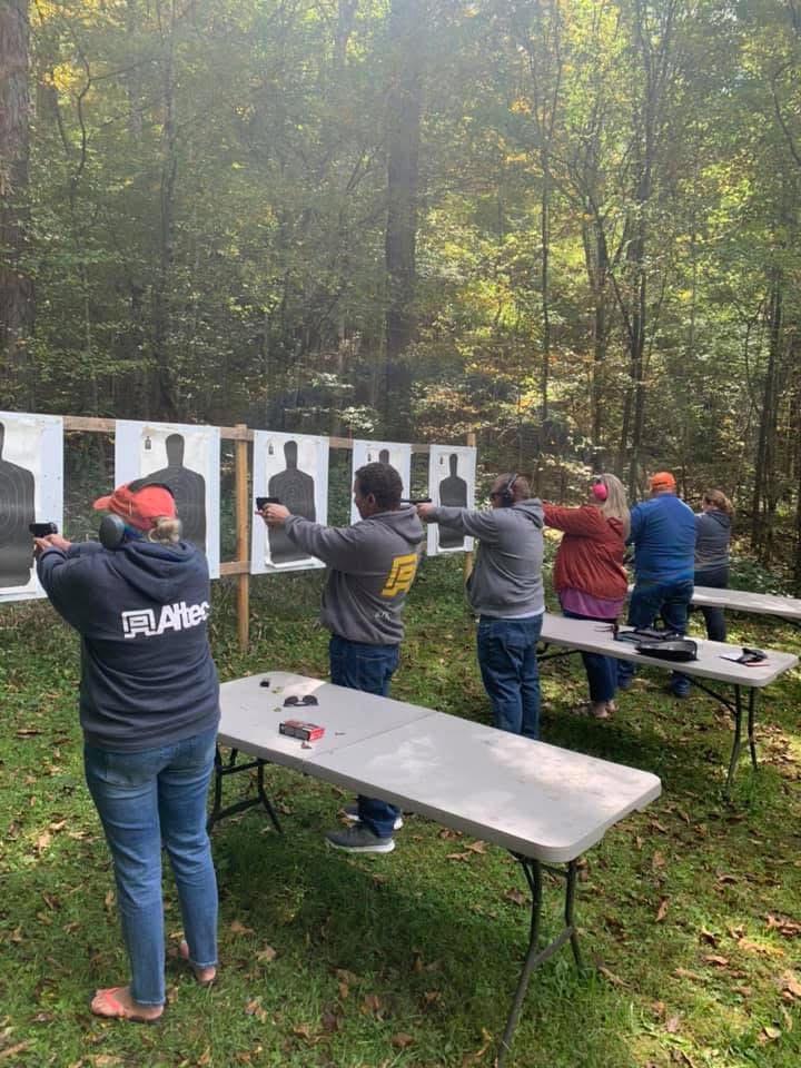Range training in the forest